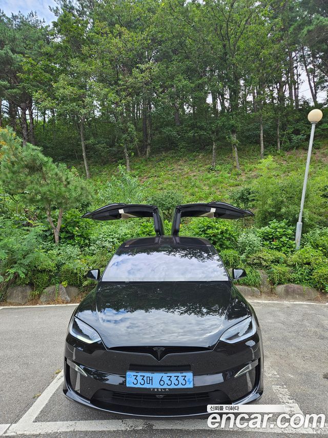 Tesla Model X из Кореи Encar