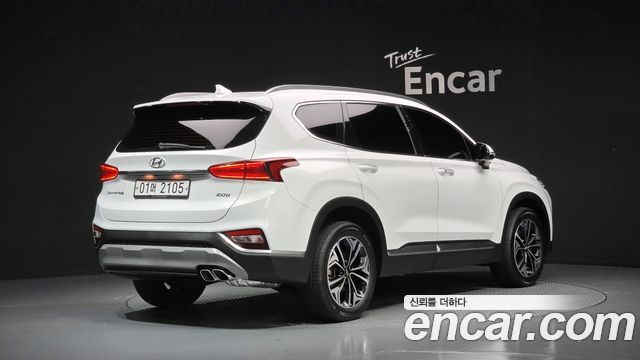 Hyundai Santafe из Кореи Encar