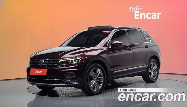 Volkswagen Tiguan из Кореи Encar