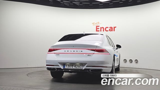 Genesis G90 Gasoline 3.5 Turbo e-S/C AWD — пробег 82 663 км — фото 4 из 5