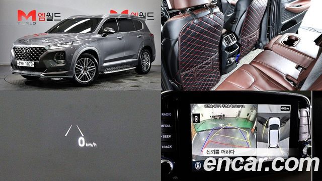 Hyundai Santafe Gasoline 2.0T 4WD Inspiration — пробег 129 677 км — фото 1 из 5