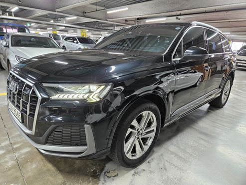 Audi Q7 45 TDI Quattro Premium — пробег 98 724 км — фото 1 из 5