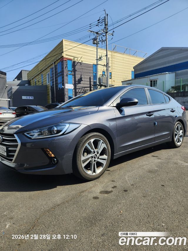 Hyundai AVANTE из Кореи Encar