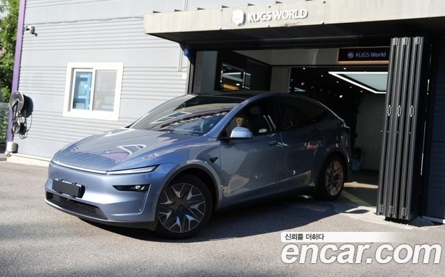 Tesla Model Y из Кореи Encar
