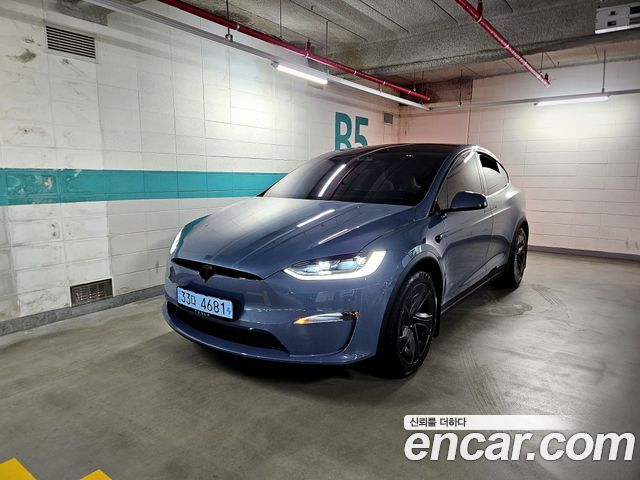Tesla Model X из Кореи Encar