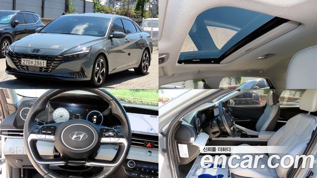 Hyundai AVANTE из Кореи Encar