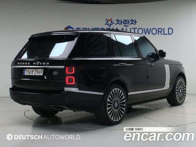 Land Rover Range Rover из Кореи Encar