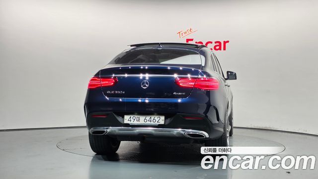 Mercedes-Benz GLE-Class GLE350 d 4MATIC Coupe — пробег 56 029 км — фото 4 из 5