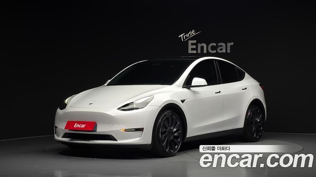Tesla Model Y из Кореи Encar