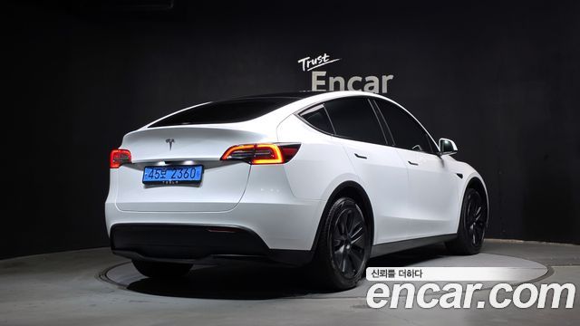 Tesla Model Y из Кореи Encar