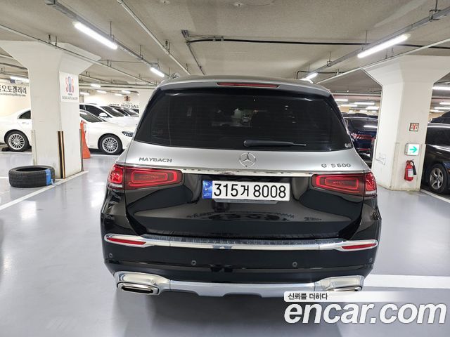 Mercedes-Benz GLS-Class Maybach GLS600 4MATIC — пробег 25 600 км — фото 5 из 5