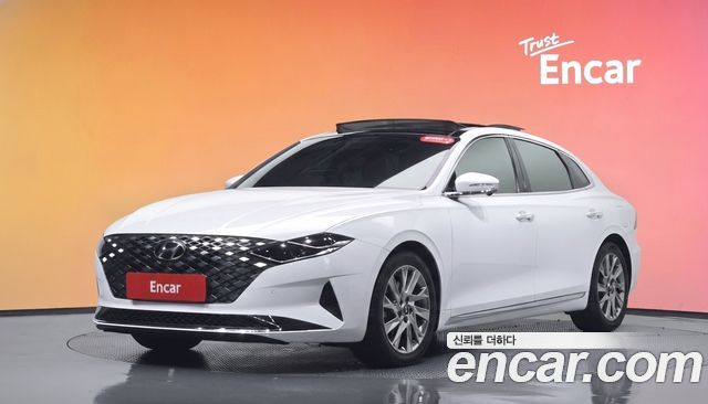 Hyundai Grandeur из Кореи Encar