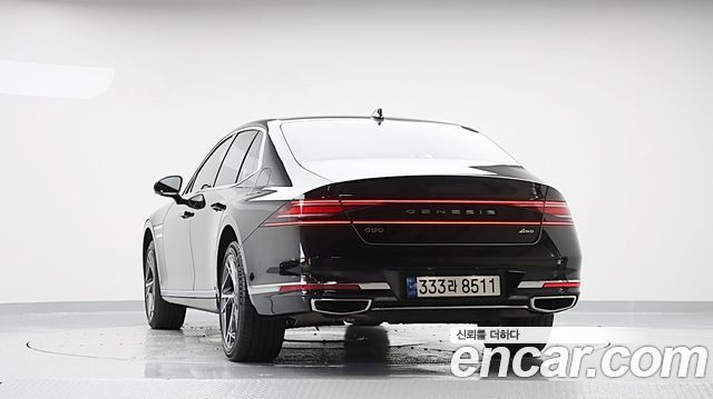 Genesis G90 Gasoline 3.5 Turbo AWD Black — пробег 120 984 км — фото 2 из 5