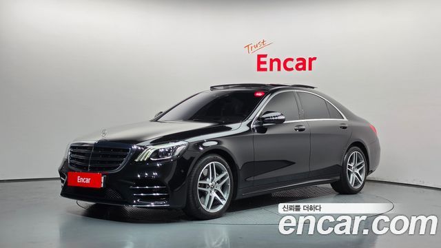 Mercedes-Benz S-Class S350 d 4MATIC AMG Line — пробег 57 807 км — фото 1 из 5