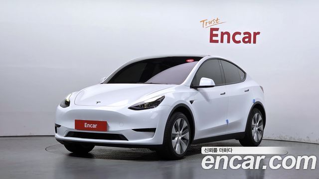 Tesla Model Y из Кореи Encar