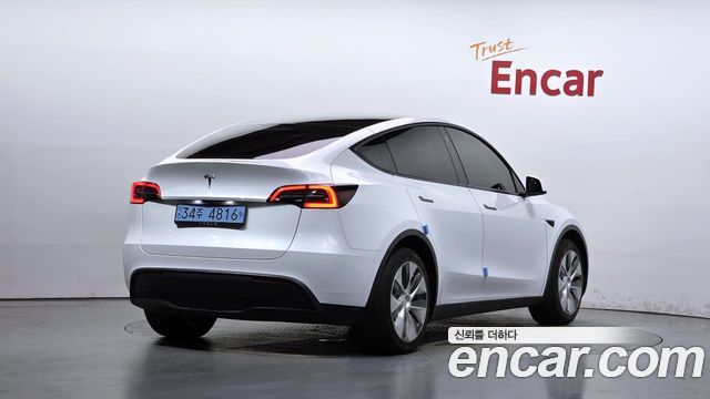 Tesla Model Y из Кореи Encar