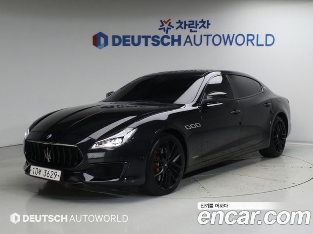 Maserati Quattroporte GTS 3.8 Nerissimo Edition — пробег 87 042 км — фото 2 из 5