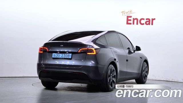 Tesla Model Y из Кореи Encar