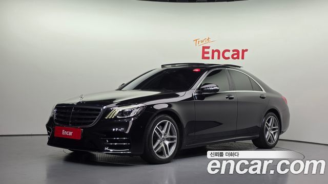 Mercedes-Benz S-Class S350 d 4MATIC AMG Line — пробег 64 747 км — фото 1 из 5