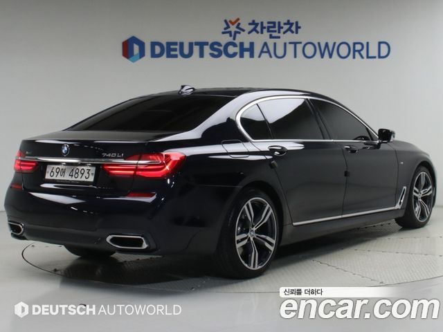 BMW 7-Series 740Li xDrive M Sport Package — пробег 73 700 км — фото 2 из 5