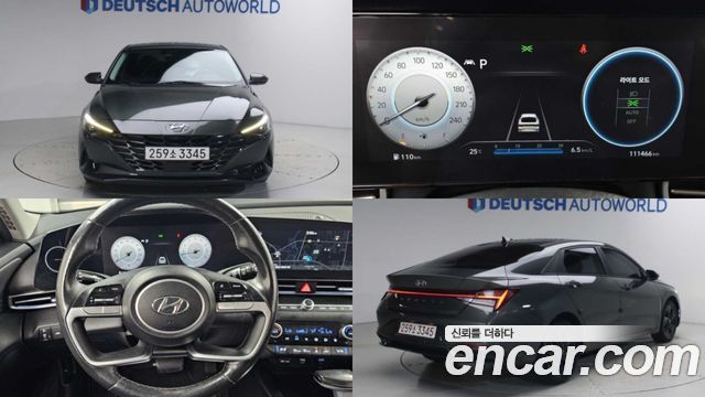 Hyundai AVANTE из Кореи Encar
