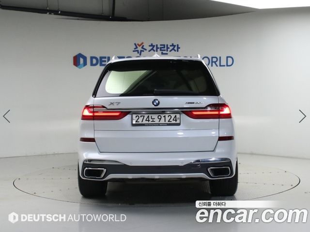 BMW X7 xDrive 30d M Sport 6 STR — пробег 75 550 км — фото 4 из 5
