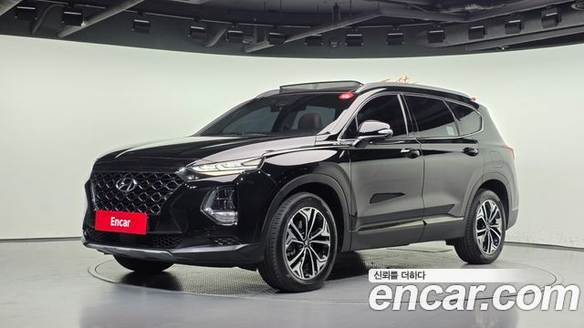 Hyundai Santafe Gasoline 2.0T 4WD Prestige — пробег 98 401 км — фото 1 из 5