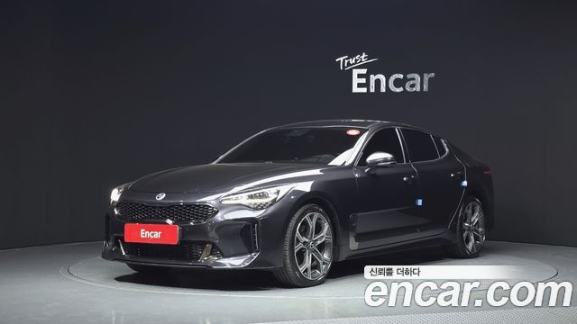 Kia Stinger из Кореи Encar