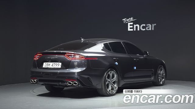Kia Stinger из Кореи Encar