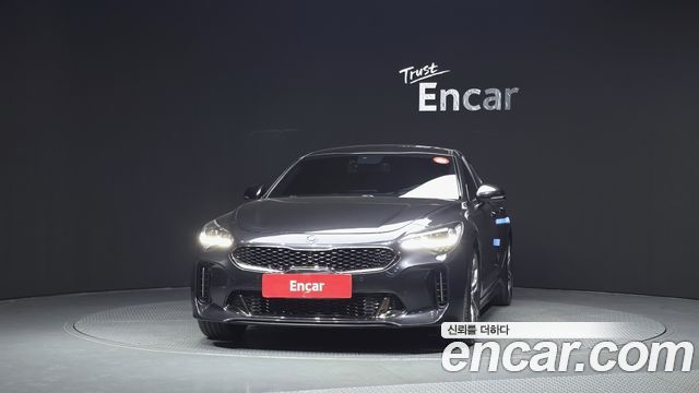 Kia Stinger из Кореи Encar