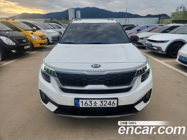 Kia Seltos Gasoline 1.6 Turbo 2WD Noblesse — пробег 107 392 км — фото 1 из 5