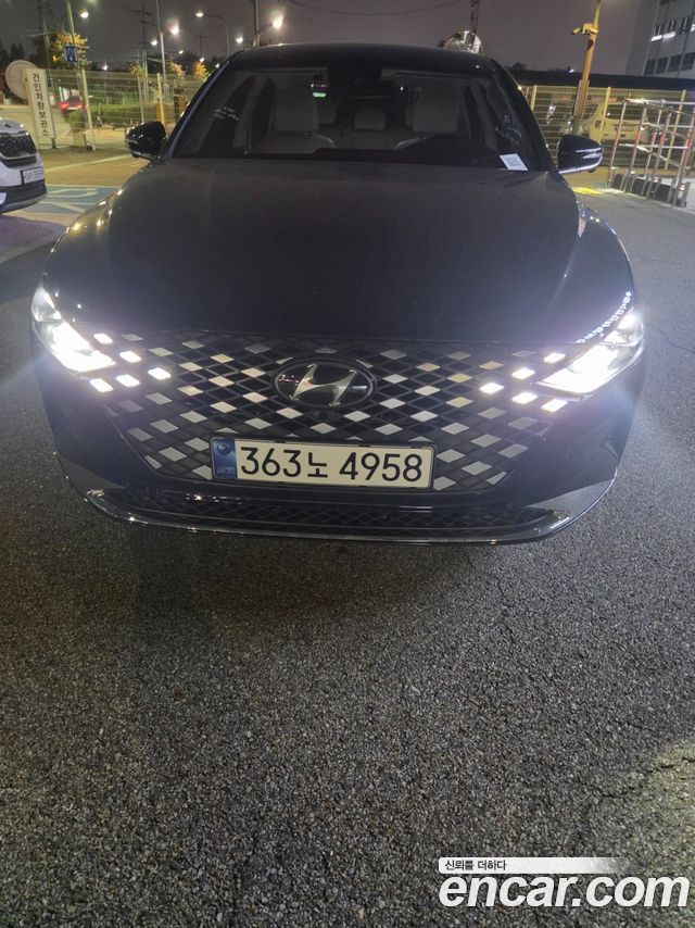 Hyundai Grandeur из Кореи Encar