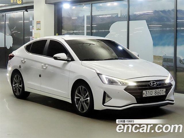Hyundai AVANTE из Кореи Encar
