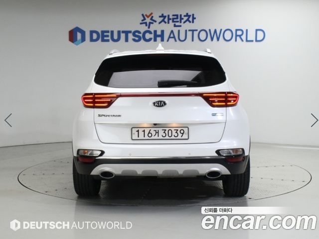 Kia Sportage из Кореи Encar