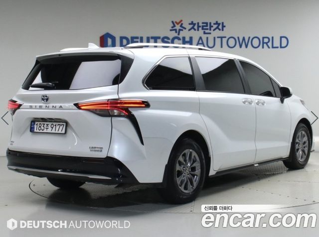 Toyota Sienna из Кореи Encar