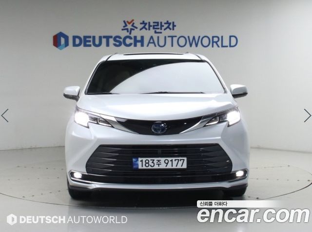 Toyota Sienna из Кореи Encar
