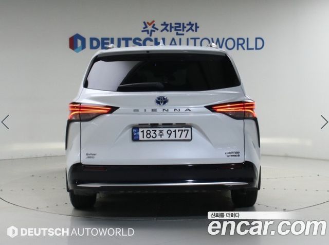 Toyota Sienna из Кореи Encar