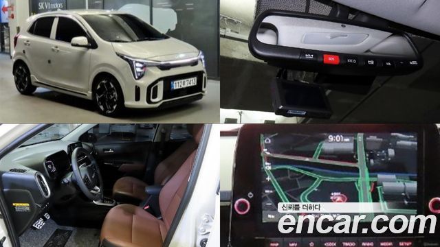 Kia morning из Кореи Encar
