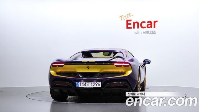 Ferrari 296 из Кореи Encar