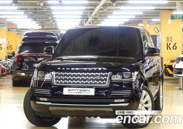 Land Rover Range Rover из Кореи Encar