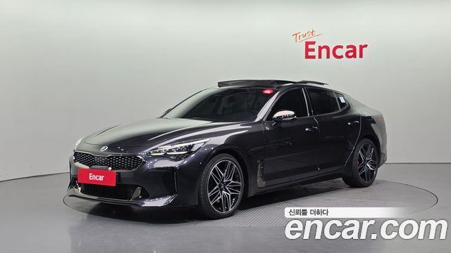 Kia Stinger из Кореи Encar