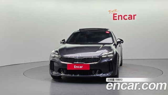Kia Stinger из Кореи Encar