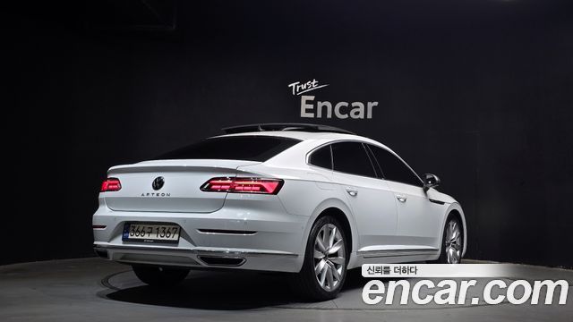 Volkswagen Arteon из Кореи Encar