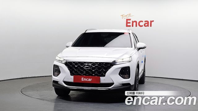 Hyundai Santafe из Кореи Encar
