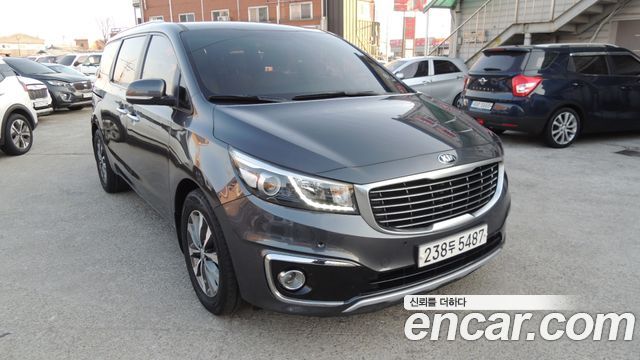 Kia Carnival из Кореи Encar