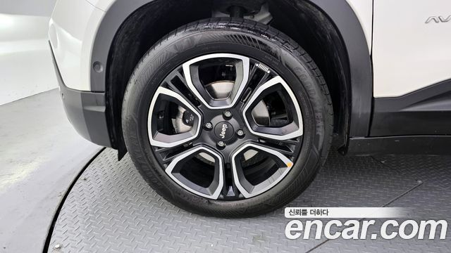 Jeep Avenger из Кореи Encar