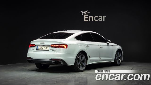 Audi A5 40 TFSI Quattro Sportback — пробег 74 802 км — фото 2 из 5