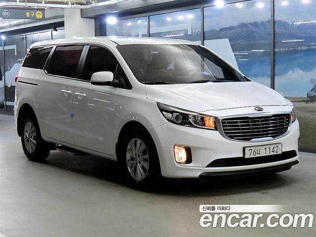 Kia Carnival из Кореи Encar