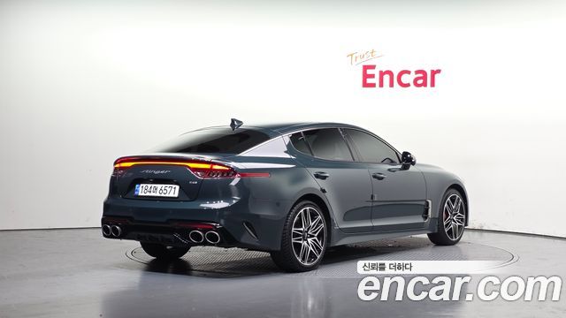 Kia Stinger из Кореи Encar