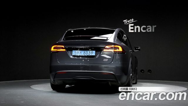 Tesla Model X из Кореи Encar